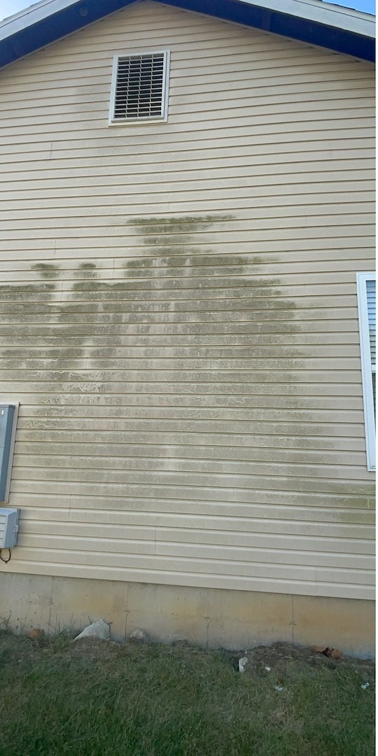 Vinyl Siding Soft Wash - Before